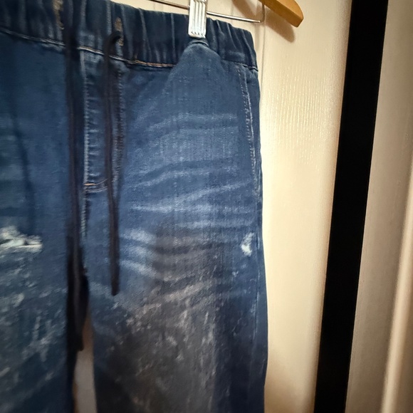 Fashion Nova Men Denim Drawstring Pant SZ M - Picture 8 of 13